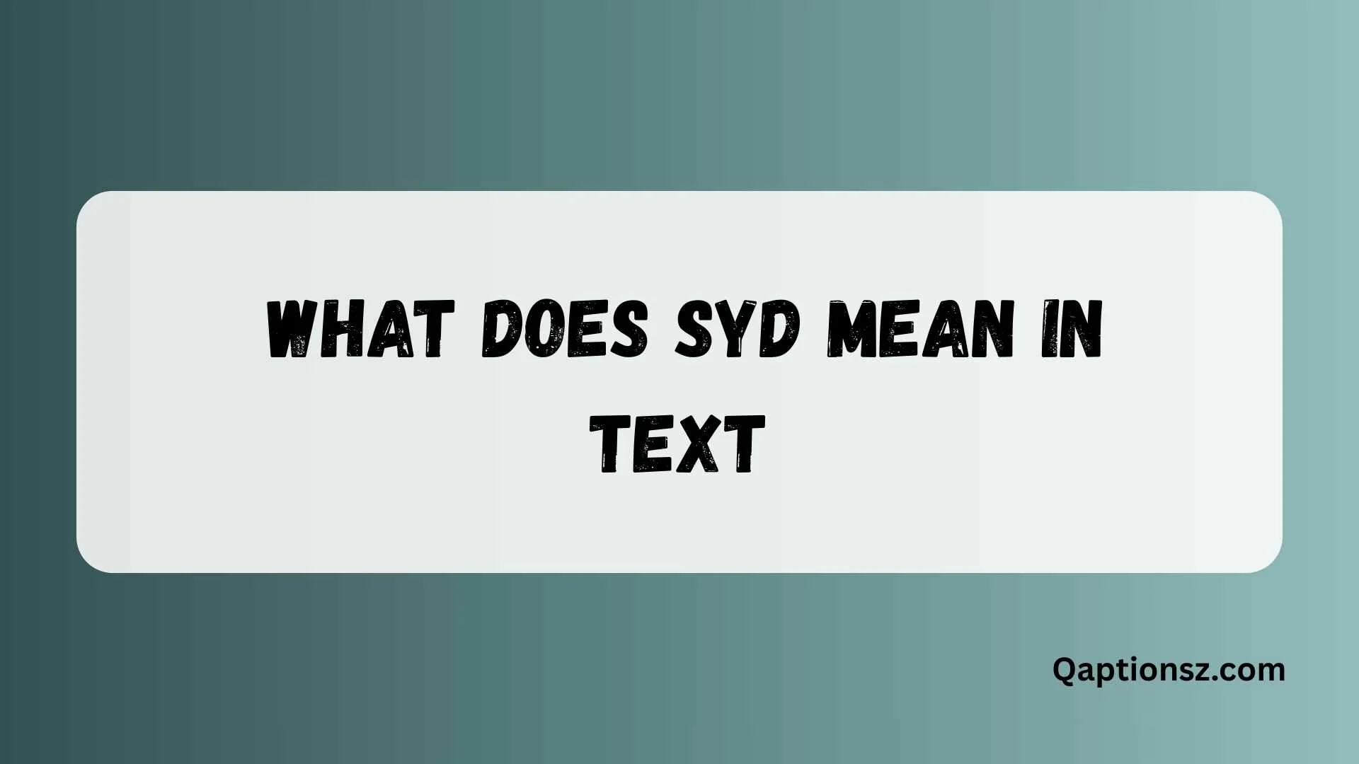You are currently viewing What Does SYD Mean in Text? Full Meaning, Social Media 2026